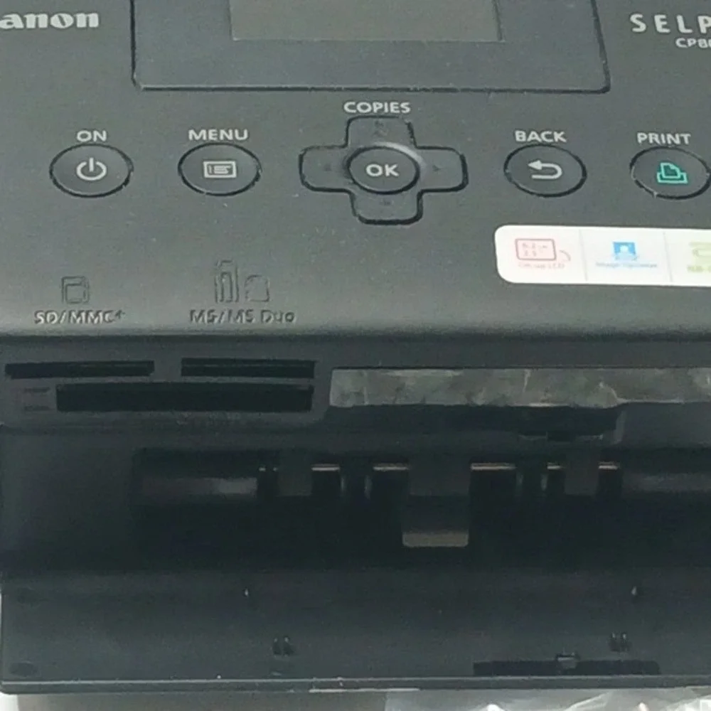Canon‎ SELPHY CP800 Compact Photo Printer Black Portable Dye-Sub Bundle